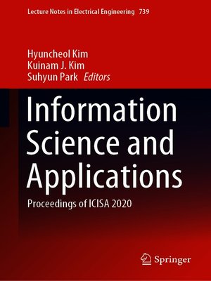 cover image of Information Science and Applications